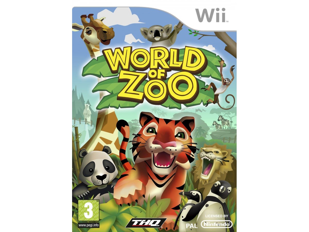Nintendo Wii World Of Zoo