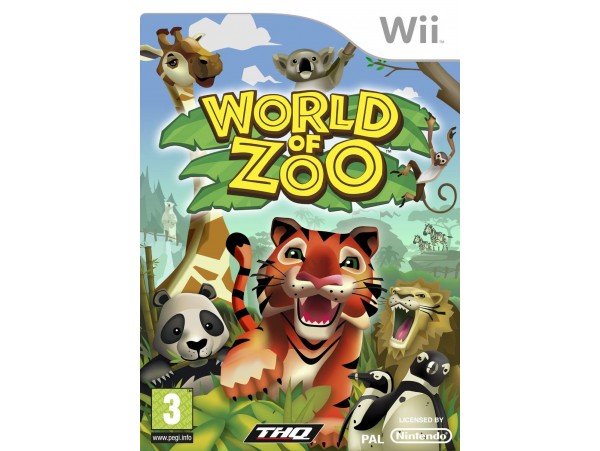 Nintendo Wii World Of Zoo