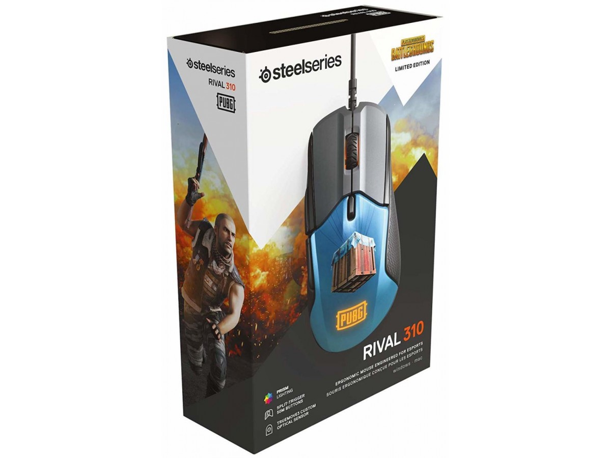 Pc Steelseries Rival 310 Pubg Limited Edition Gaming Mouse