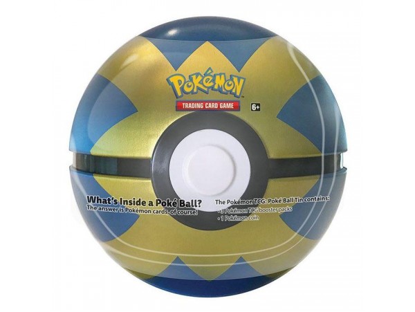 Pokemon Tcg Poke Ball Tin 2022 Quick Ball + 3 Booster Paket
