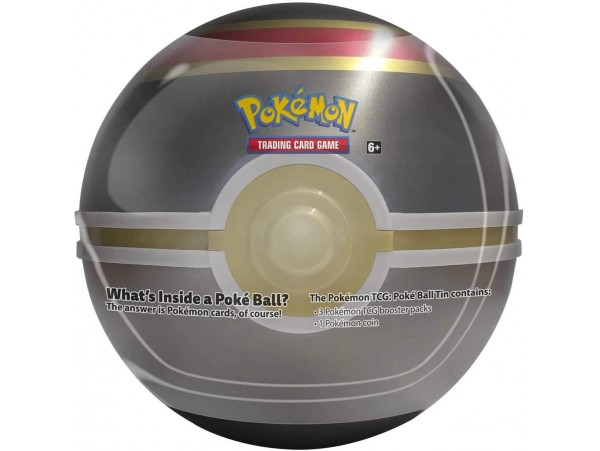 Pokemon Tcg Pokeball Tin Best of 2021 Luxury Ball + 3 Booster Paket