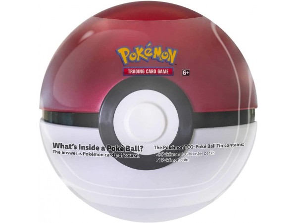 Pokemon Tcg Pokeball Tin Best of 2021 Poke Ball + 3 Booster Paket