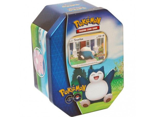 Pokemon Tcg Pokemon Go Gift Tin Box Snorlax