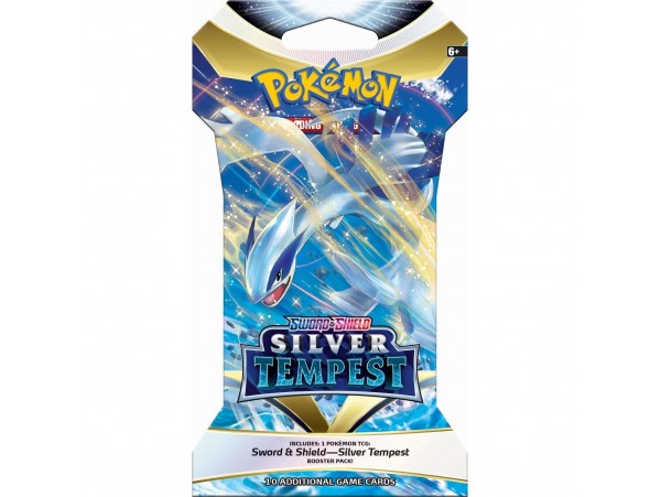 Pokemon Tcg Silver Tempest Sleeved Tek Booster Paket