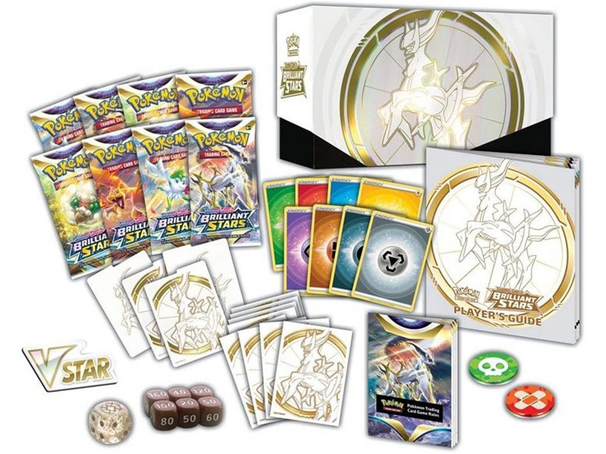 Pokemon Tcg Sword & Shield Brilliant Stars Elite Trainer Box
