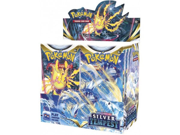 Pokemon Tcg: Sword & Shield Silver Tempest Booster Box-36 Paket Orjinal Jelatinde