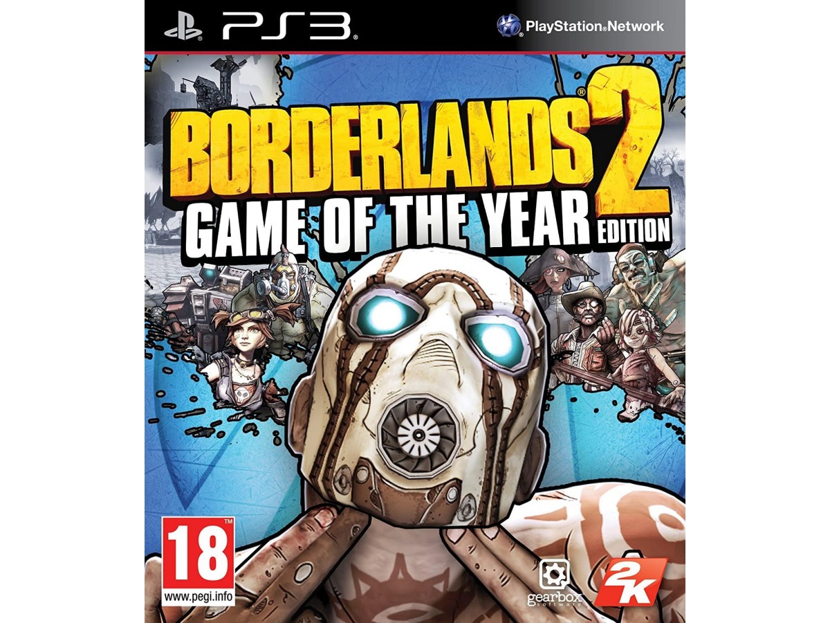 Ps3 Borderlands 2 Game Of The Year Edition