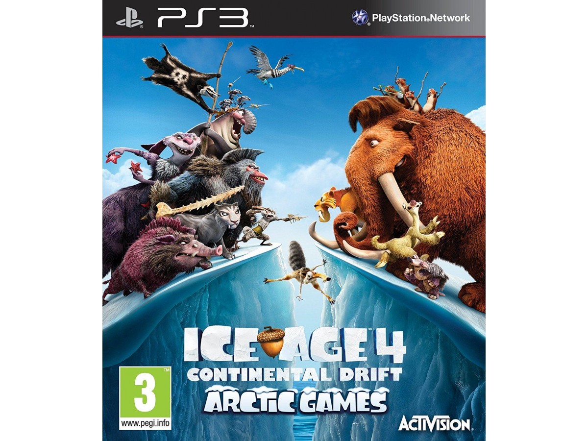 Ps3 Ice Age 4 Continental Drift Arctic Games