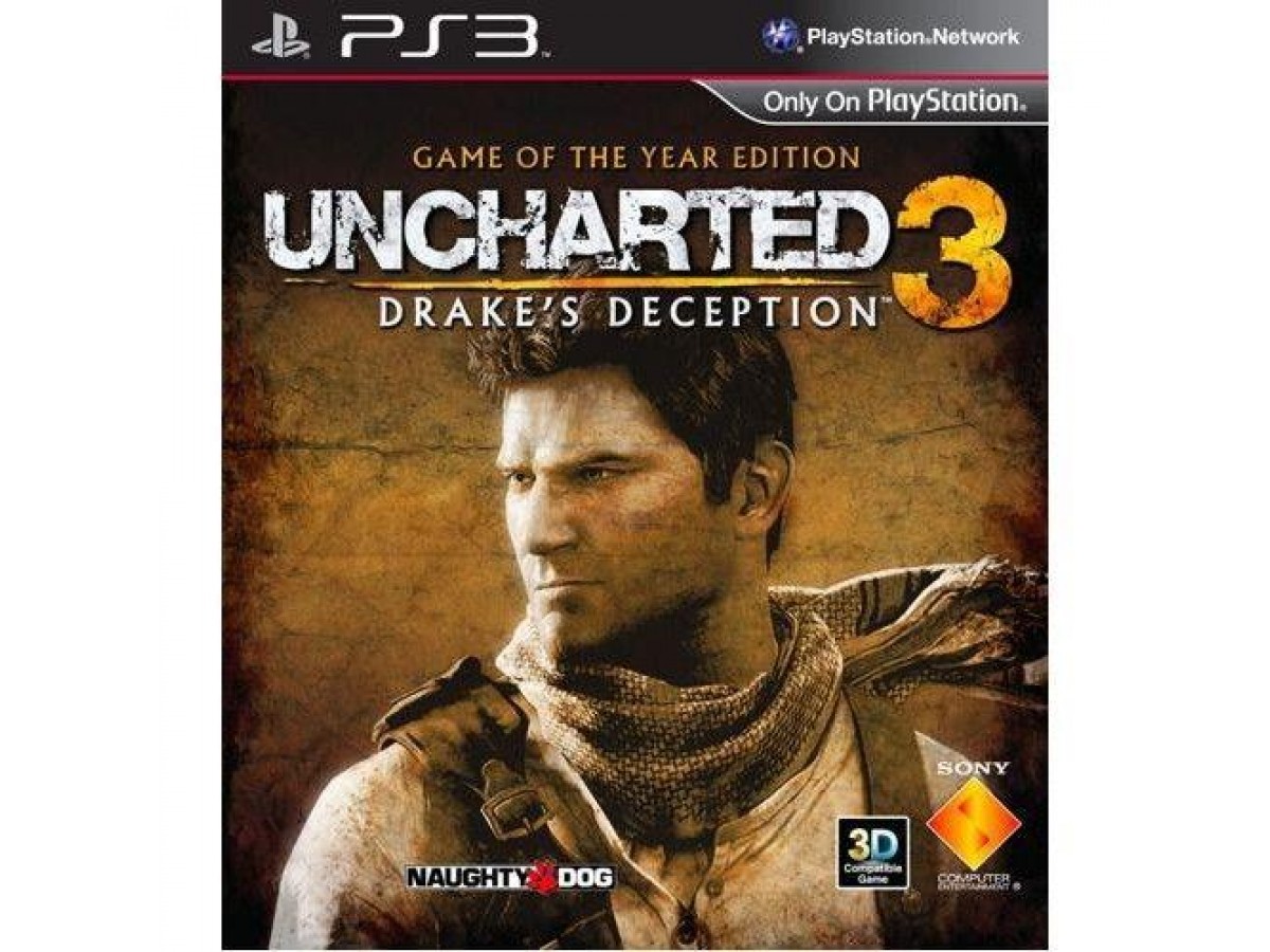 Ps3 Uncharted 3 Drake's Deception Game Of The Year Edition