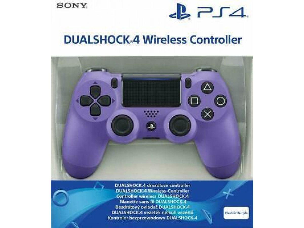 Ps4 Dualshock 4 Electric Purple V2 Wireless Controller Kol