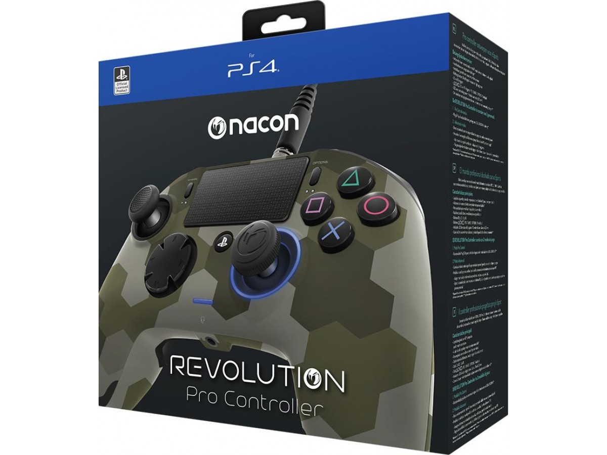 Ps4 Nacon Revolution Pro Controller Yesil Kamuflaj