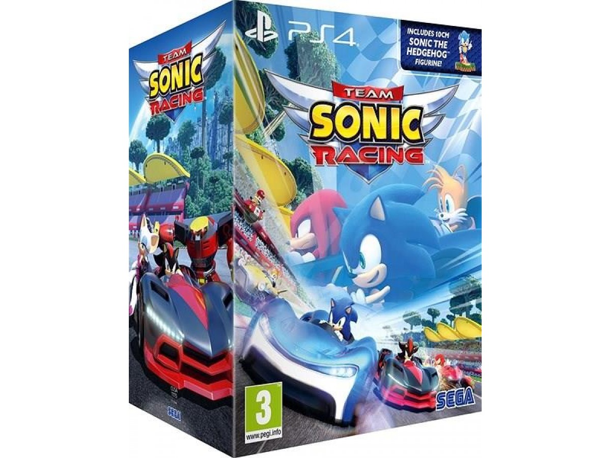 Ps4 Team Sonic Racing Special Edition Figürlü