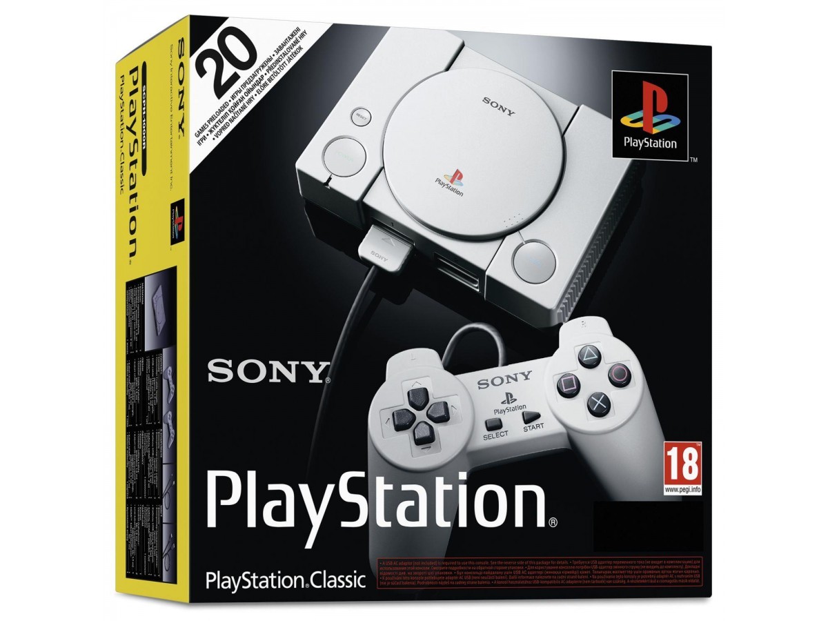 Sony Playstation Classic Ps One 20 Oyunlu Retro