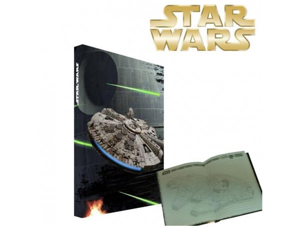 Star Wars Millenium Falcon Işıklı Sesli Premium Notebook