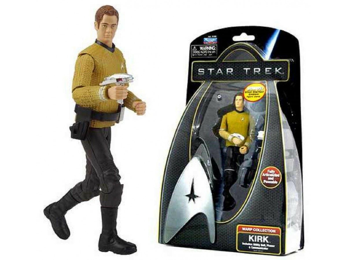Star Trek Warp Collection Captain Kirk Figürü 15cm