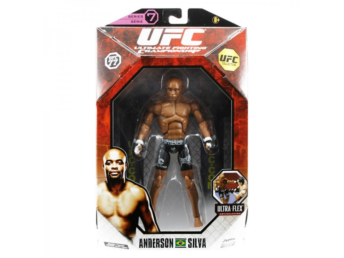 UFC Anderson Silva Deluxe Kafes Dövüşcüsü Figürü 18cm