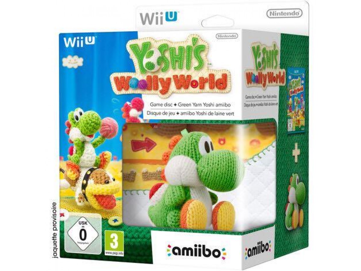 Wii U Yoshi's Woolly World + Amiibo