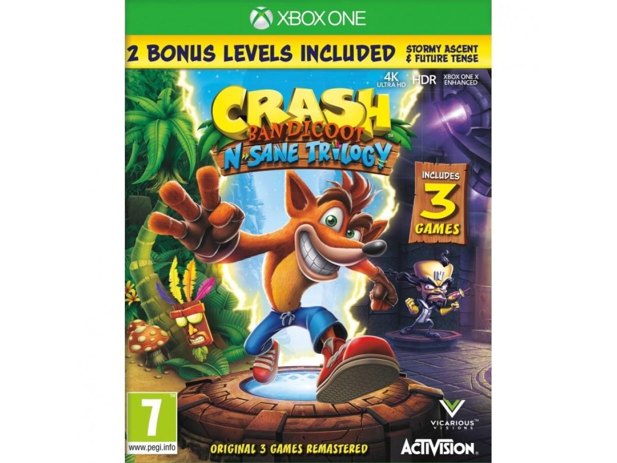Xbox One Crash Bandicoot N. Sane Trilogy