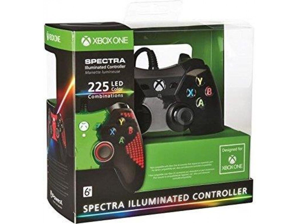 Xbox One Powera Spectra Illuminated Controller Kablolu Lisansli
