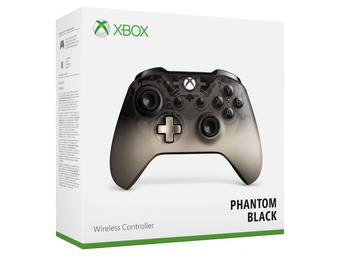 Xbox One S Wireless Controller Phantom Black Kol