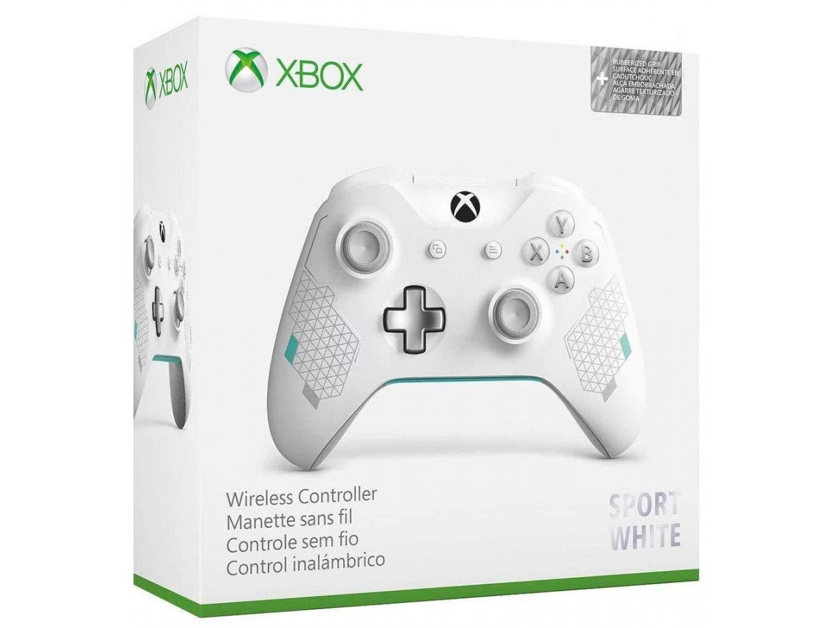 Xbox One S Wireless Controller Sport White