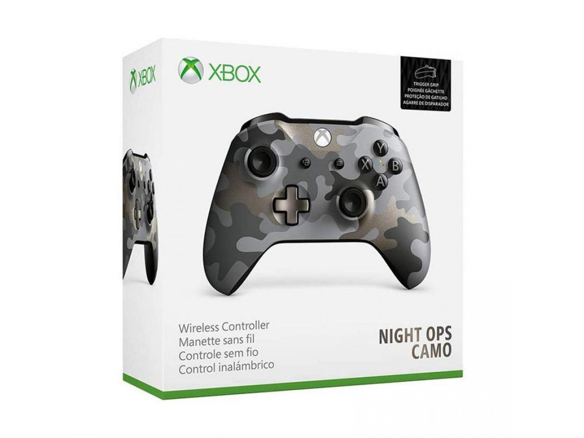 Xbox One Wireless Oyun Kumandasi Night Ops Camouflage (gri-Siyah)