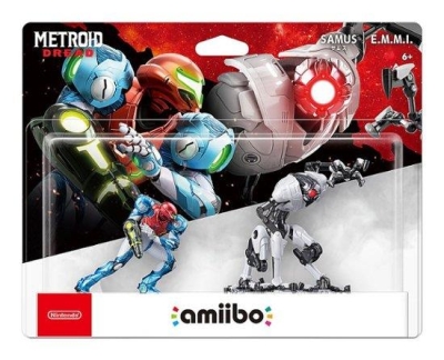 Amiibo Metroid Dread - Samus & E.M.M.I. Figürleri