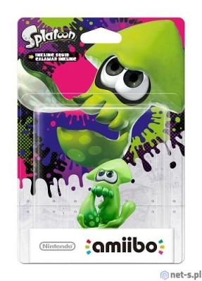 Amiibo Splatoon Inkling Squid Calamar