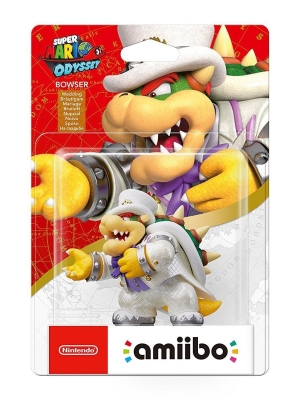 Amiibo Super Mario Odyssey Bowser Figürü