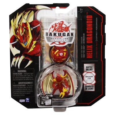 Bakugan Gundalian Invaders Helix Dragonoid Character Pack