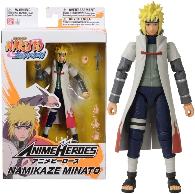 Bandai Anime Heroes Namikaze Minato Action Figür 16 Cm