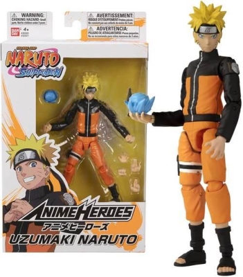 Bandai Anime Heroes Uzumaki Naruto Action Figür 16 cm