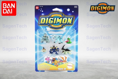 Bandai Digimon 6 Li Mini Set - Seri 2 Orjinal Ürün