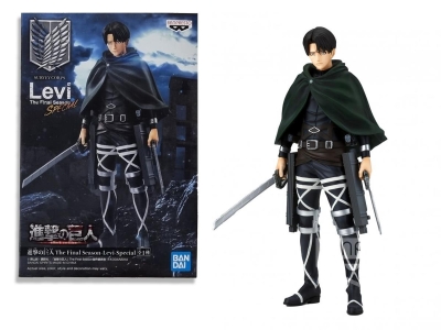 Banpresto Attack On Titan The Final Season Special - Levi Statue 16cm