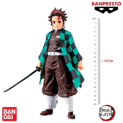 Banpresto Demon Slayer Kimetsu No Yaiba - Tanjiro Kamado Statue 15cm