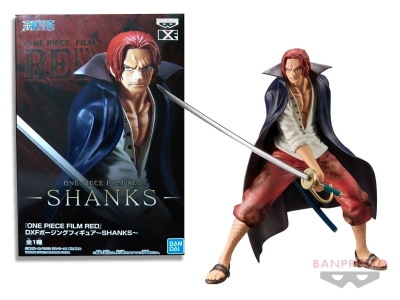 Banpresto Dxf Posing: One Piece Film Red - Shanks Statue 16cm
