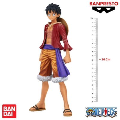 Banpresto Dxf - The Grandline Series Wanokuni One Piece - Monkey.D.Luffy Statue