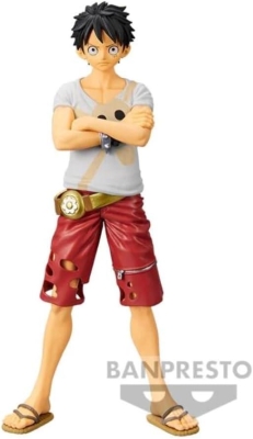 Banpresto Dxf The Grandline Men One Piece - Luffy Vol.6 Statue 15cm