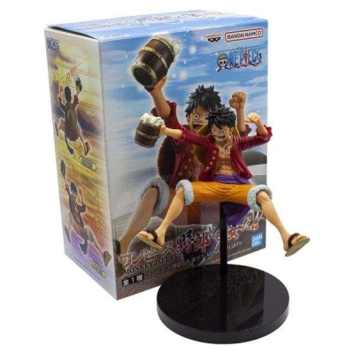 Banpresto One Piece - Monkey.D.Luffy Statue 9cm