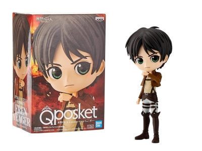 Banpresto Q Posket Attack On Titan - Eren Yeager Ver.A Figür 14cm
