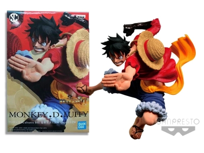Banpresto Scultures Big Vol.3: One Piece - Monkey D. Luffy (ver.A) Figure 8cm