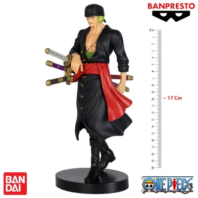 Banpresto The Shukko One Piece - Roronoa Zora Statue 17cm