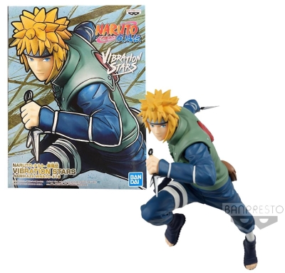 Banpresto Vibration Stars: Naruto Shippuden - Minato Namikaze Statue 18cm