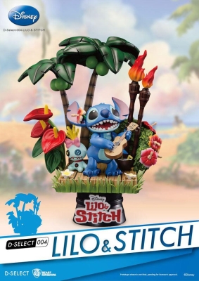 Beast Kingdom Disney D-Stage Pvc Diorama Stitch 14 Cm