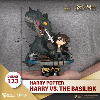 Beast Kingdom Harry Potter - Harry Vs. The Basilisk Diorama 15cm