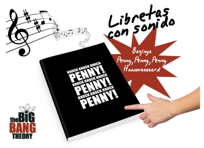 Big Bang Theory Knock Knock Sesli Premium Notebook