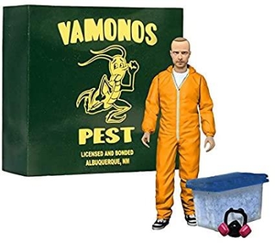 Breaking Bad Jesse Pinkman 6" Action Figüre - Orange Hazmat Suit Ee Exclusive