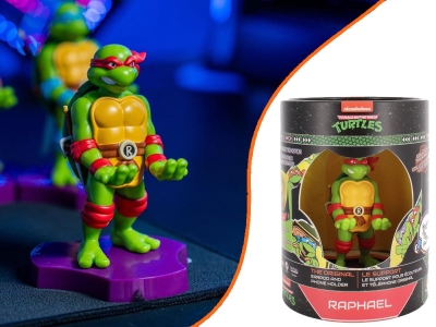 Cable Guys Holdem Ninja Kaplumbağalar TMNT Raphael Airpod & Telefon Tutucu Figür 10,5 Cm