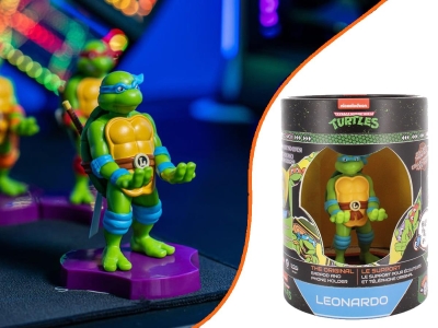 Cable Guys Holdem Ninja Kaplumbağalar TMNT Leonardo Airpod & Telefon Tutucu Figür 10,5 Cm