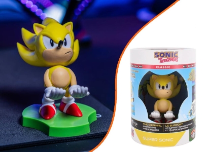Cable Guys Holdem SEGA Super Sonic Airpod & Telefon Tutucu Figür 10,5 Cm
